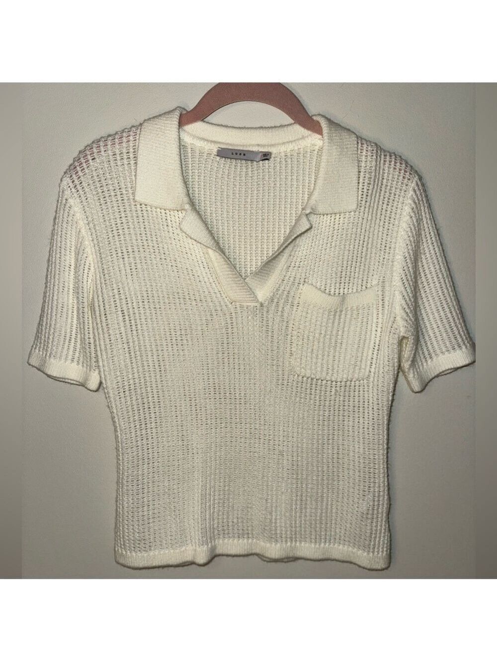 Polo Top Ivory